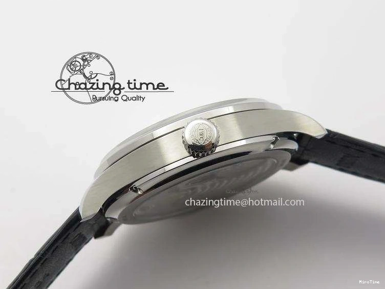 MIROTIME 0419 Portuguese Tourbillon Power Reserve Moonphase SS Black Dial On Black Leather Strap TechFriendly 7321